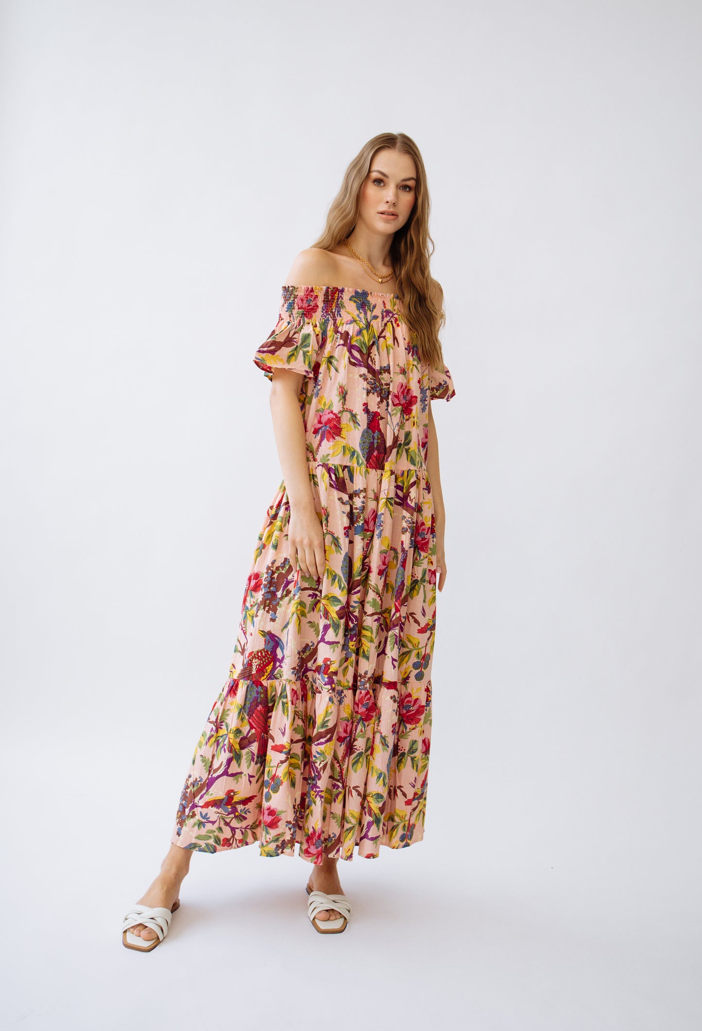 Vestido Momposina Raven Peach