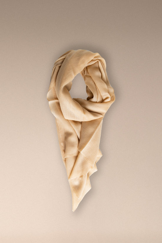 Pashmina color beige 