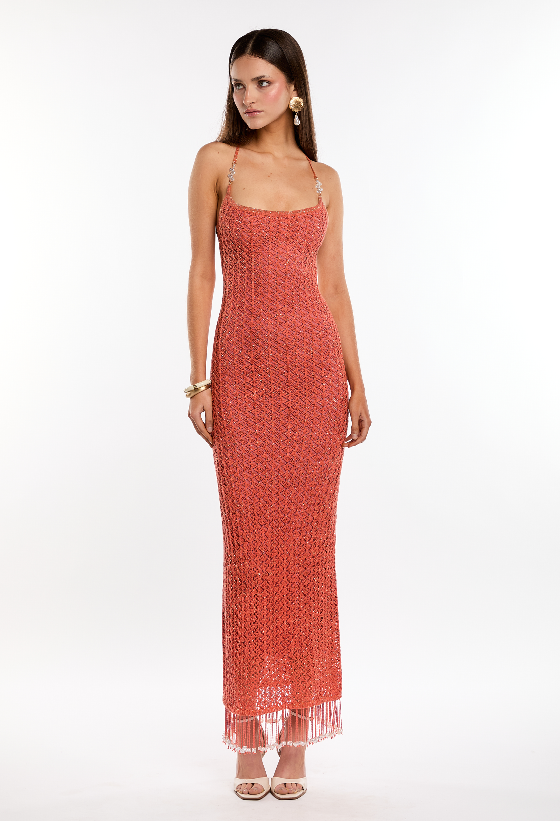 Vestido Capittana Ali Peach Dress