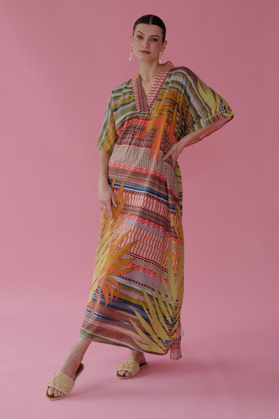 Vestido Imani Tropical Kaftan