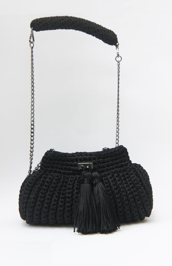 Cantiga clutch XL en color negro