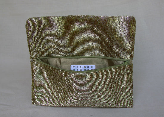 Bolsa Clutch Chaquiras Lisas