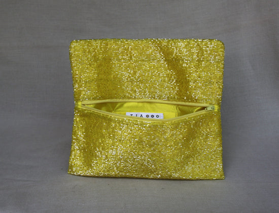 Bolsa Clutch Chaquiras Lisas