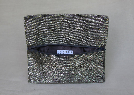 Bolsa Clutch Chaquiras Lisas