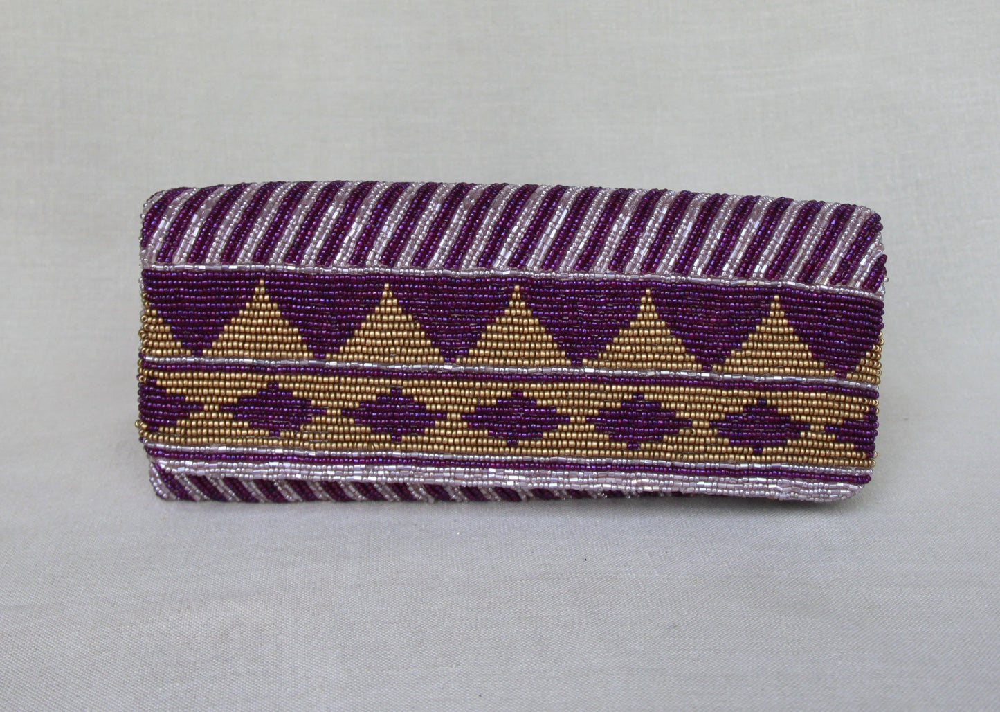 Bolsa India Clutch Agra Morado