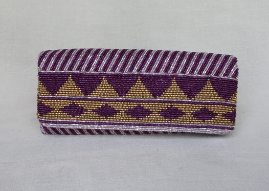 Bolsa India Clutch Agra Morado