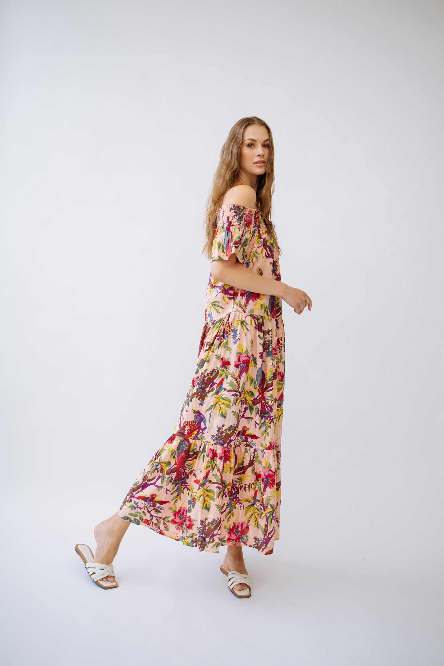 Vestido Momposina Raven Peach
