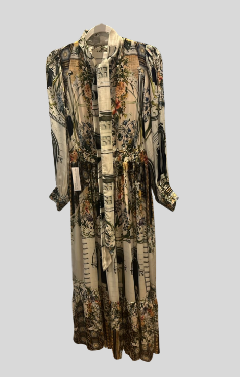 Falguni Vestido Flora Facade Dress