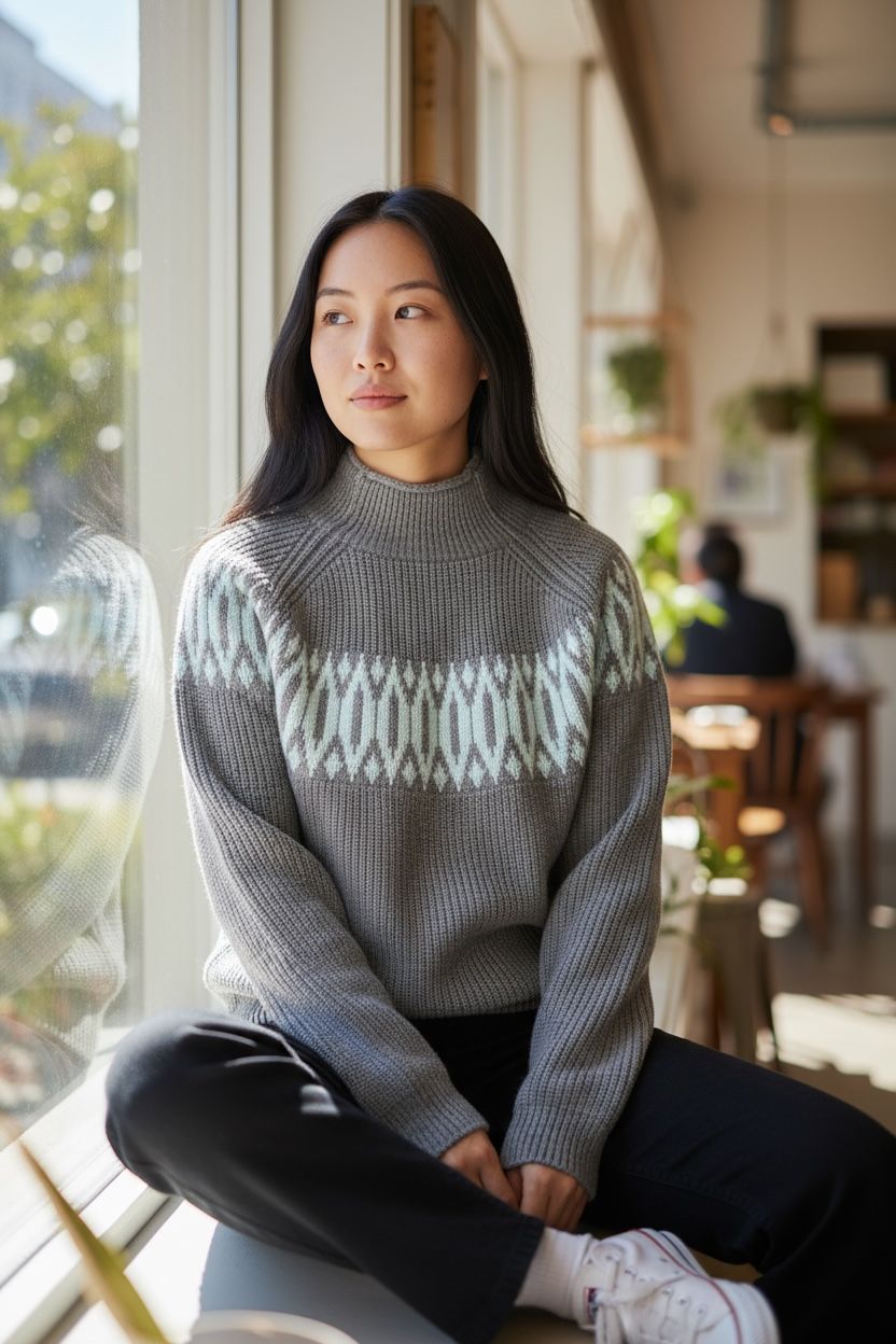Sweater Alashan Coconut