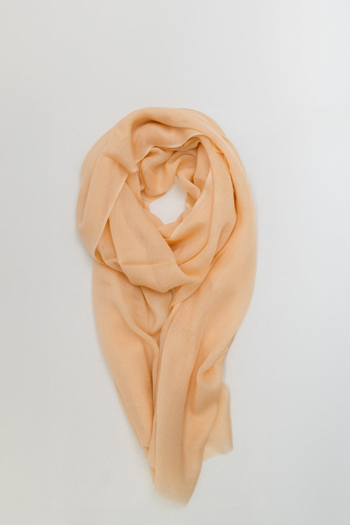 Pashmina color dorado-beige